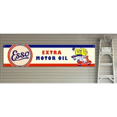 Esso Motor Oil Scooter Garage/Workshop Banner